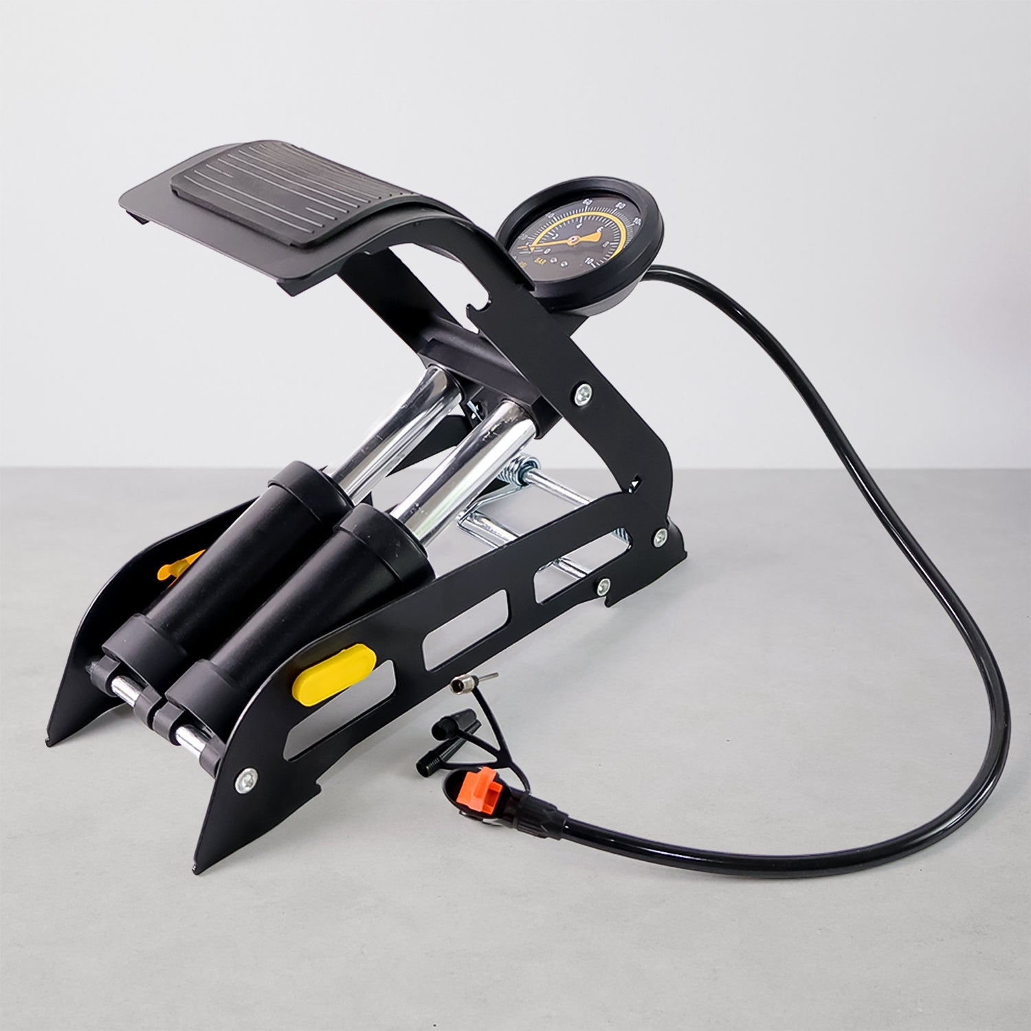 Portable High Pressure Foot Air Pump Compressor for Car and Bike Portable High Pressure Foot Air Pump Compressor for Car and Bike